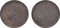 ITALIEN Ku.-Centesimo Victor Emanuel III., 1900-1946. Picture