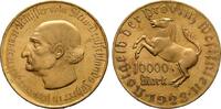 STAATLICHE NOTMÜNZEN 10.000 Mark 1923. Etwas fleckig. Fast Stempelglanz 22,00 EUR  zzgl. 4,00 EUR Versand