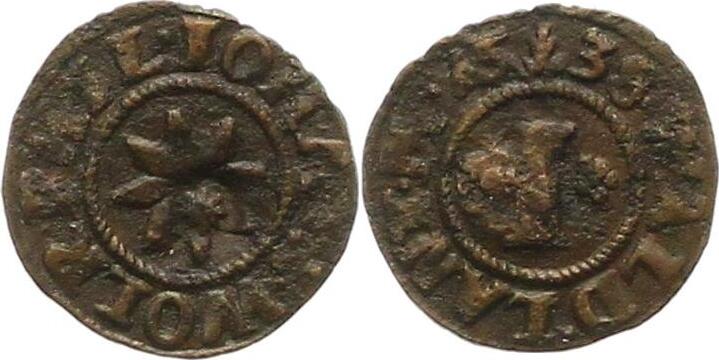 Waldeck 3 Pfennig 1638 Christian und Wolrad IV. 15971638. Fast sehr