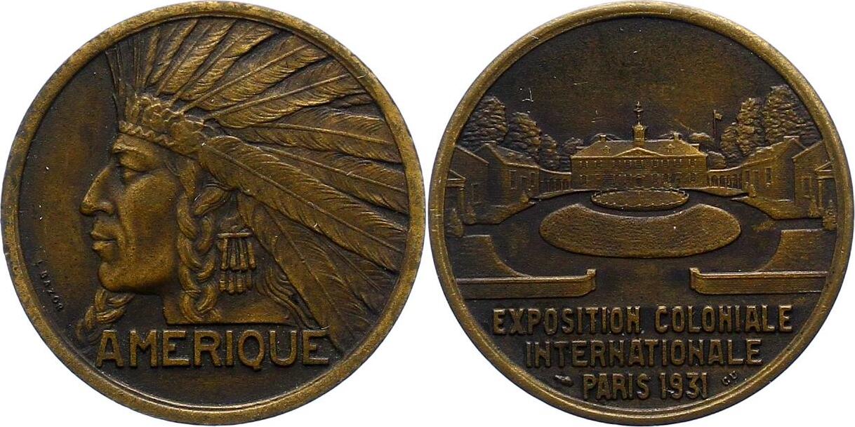 Frankreich Bronzemedaille Dritte Republik Vorz Glich Ma Shops