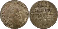Pommern-unter schwedischer Besetzung 1/6 Taler Adolph Friedrich 1751-1771.
