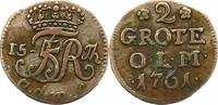 Oldenburg 2 Grote Friedrich von Dänemark 1746-1766. -