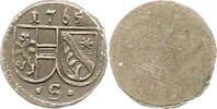 Salzburg Pfennig Sigismund von Schrattenbach 1753-1771.
