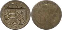 Salzburg Pfennig Sigismund von Schrattenbach 1753-1771.