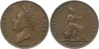Großbritannien Farthing George IV. 1820-1830.