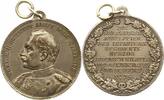 Ostfriesland versilberte Bronzemedaille Georg Albrecht 1708-1734.