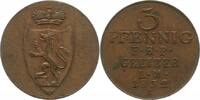 Reuss-ältere Linie 3 Pfennig Heinrich XIX. 1817-1836.