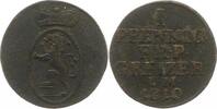 Reuss-ältere Linie Pfennig Heinrich XIII. 1800-1817.