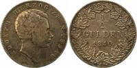 Nassau 1/2 Gulden Adolph 1839-1866.