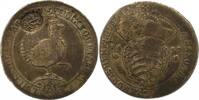 Henneberg, Grafschaft 2/3 Taler Bernhard von Sachsen-Meiningen 1680-1706.