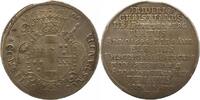 Münster-Bistum Zwittertaler auf den Tod Friedrich Christian von Plettenberg 1688-1706.