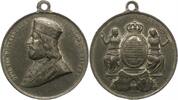 Bayern Zinnmedaille Ludwig II. 1864-1886.
