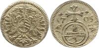 Haus Habsburg Gröschel zu 3 Pfennig 1 Leopold I. 1657-1705. -