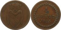 Baden-Durlach 1/2 Kreuzer Karl Friedrich 1738-1806.