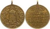 Sachsen-Albertinische Linie Bronzemedaille Albert 1873-1902.