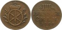 Mainz-Erzbistum 4 Pfennig Emmerich Joseph 1763-1774.