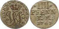 Paderborn, Bistum 4 Pfennig Wilhelm Anton von Asseburg 1763-1782.