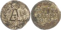 Osnabrück-Bistum 6 Pfennig Ernst August I. 1662-1698.