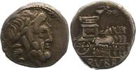 Republik Denar L.Rubrius Dossenus 87 v..