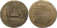 Sachsen-Coburg-Saalfeld Silbermedaille Christian Ernst und Franz Josias 1729-1745.