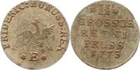 Brandenburg-Preußen 2 Gröscher 1 Friedrich II. 1740-1786.
