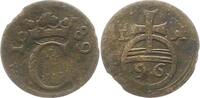 Pommern-unter schwedischer Besetzung 1/96 Taler Karl XI. 1660-1697.