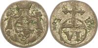Sachsen-Weimar-Eisenach 6 Pfennig Anna Amalia 1758-1775.