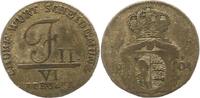 Württemberg 6 Kreuzer Friedrich II. 1797-1805.