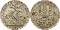 Portugal 10 Escudos Republik seit 1910. -