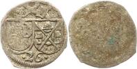 Öttingen Einseitiger Pfennig Wolfgang, Martin und Ludwig XIV. 1520-1529. -