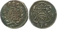 Sachsen-Albertinische Linie Pfennig Friedrich August I. 1694-1733. -