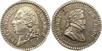 Frankreich Silbermedaille Louis XVIII. 1814-1824. -