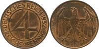 Weimarer Republik 4 Reichspfennig -