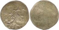 Henneberg, Grafschaft Einseitiger Pfennig zu 3 Heller Wilhelm V. 1495-1559. -