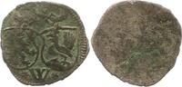 Henneberg, Grafschaft Einseitiger Pfennig Wilhelm V. 1495-1559. -