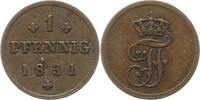 Mecklenburg-Schwerin Pfennig Friedrich Franz I. 1785-1837. -