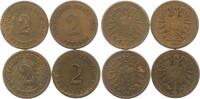 Kleinmünzen 2 Pfennig -