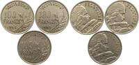 Frankreich 100 Francs Republik 1940-2100. -