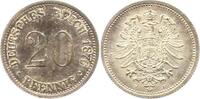 Kleinmünzen 20 Pfennig -
