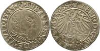 Preußen-Herzogtum (Ostpreußen) Groschen Albrecht von Brandenburg 1525-1569. -