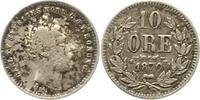 Schweden 10 Öre 1 Karl XV. 1859-1872. -