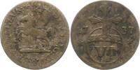 Braunschweig-Wolfenbüttel 6 Pfennig 1737 Karl I. 1735-1780. Schön - sehr... 9,00 EUR Differenzbesteuert nach §25a UStG zzgl. 5,00 EUR Versand