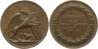 Baden-Durlach Bronzemedaille Leopold 1830-1852. -