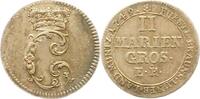 Braunschweig-Wolfenbüttel 2 Mariengroschen Karl I. 1735-1780. -