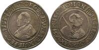 Sachsen-Kurfürstentum Taler Johann Friedrich und Georg 1534-1539. -
