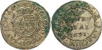 Sachsen-Albertinische Linie 1/12 Taler Johann Georg III. 1680-1691. -