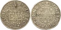 Bentheim-Tecklenburg-Rheda 6 Mariengroschen Moritz 1623-1674. -