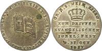 Sachsen-Weimar-Eisenach Silbermedaille Carl August 1775-1828. -