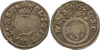 Braunschweig-Lüneburg-Celle Walkenried. 3 Pfennig Christian Ludwig 1648-1665. -