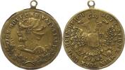 Haus Habsburg Bronzemedaille Franz Joseph I. 1848-1916. -